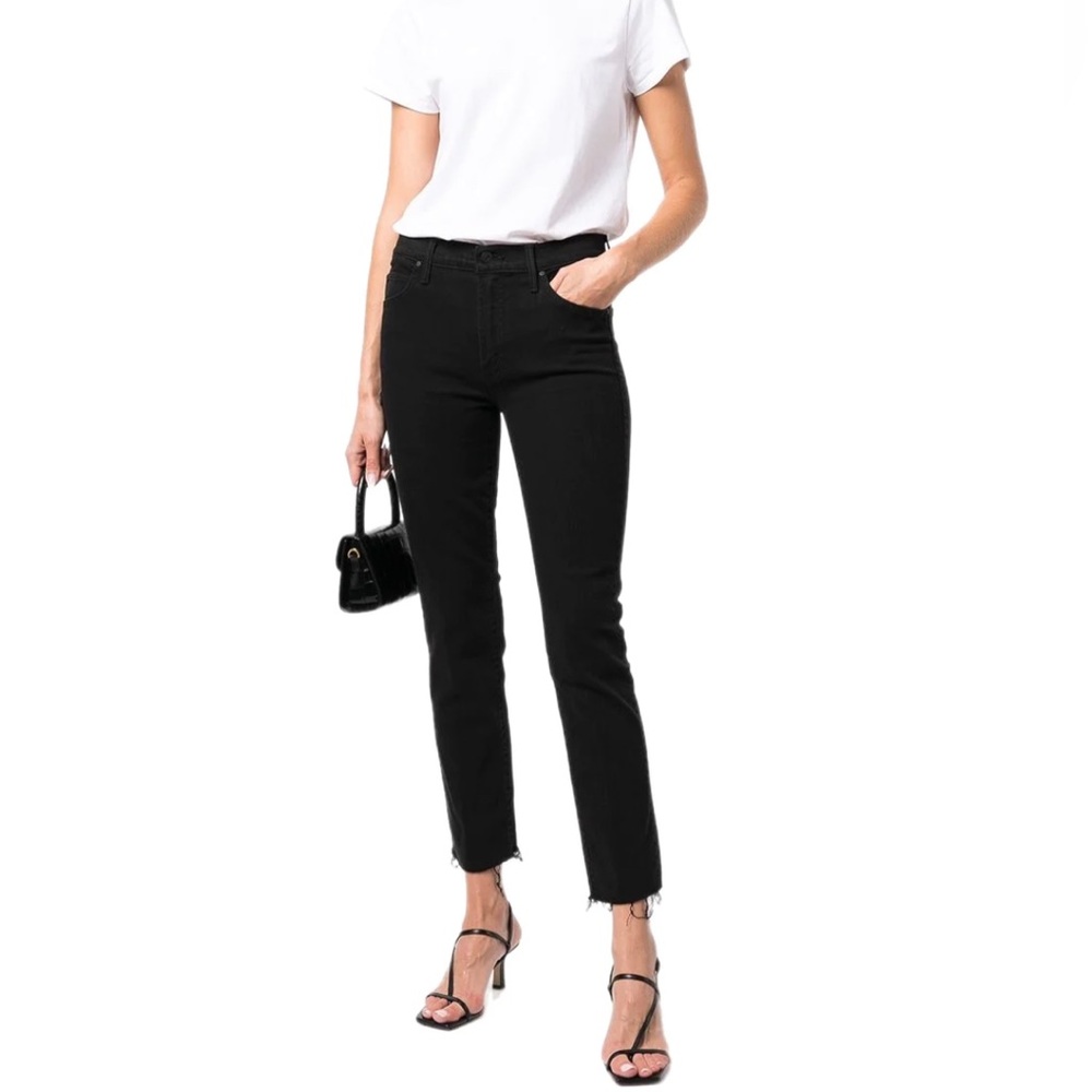 MOTHER Rascal Ankle Fray Jeans